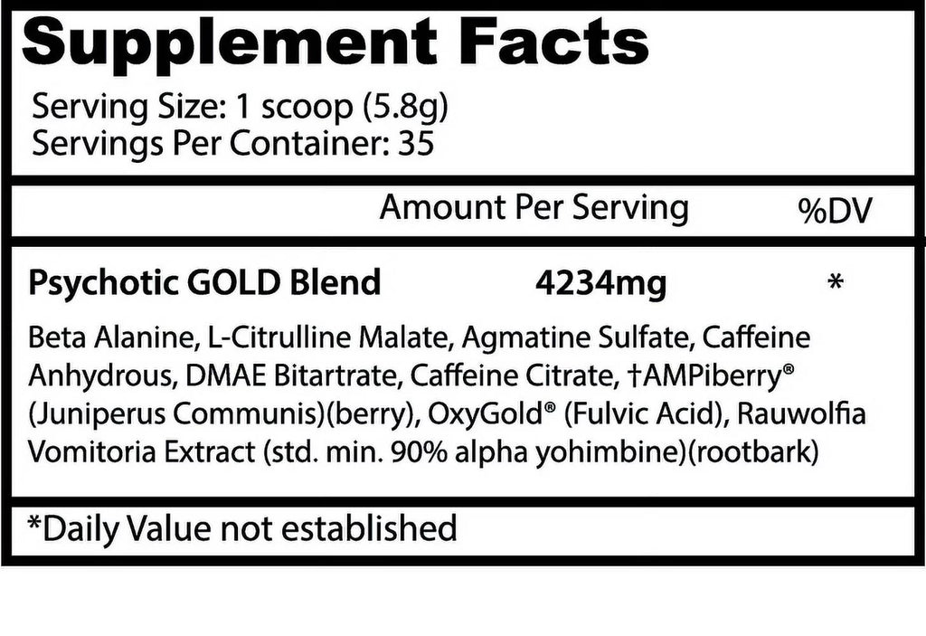 Fruit Punch Pre Workout 35 Servings L89602