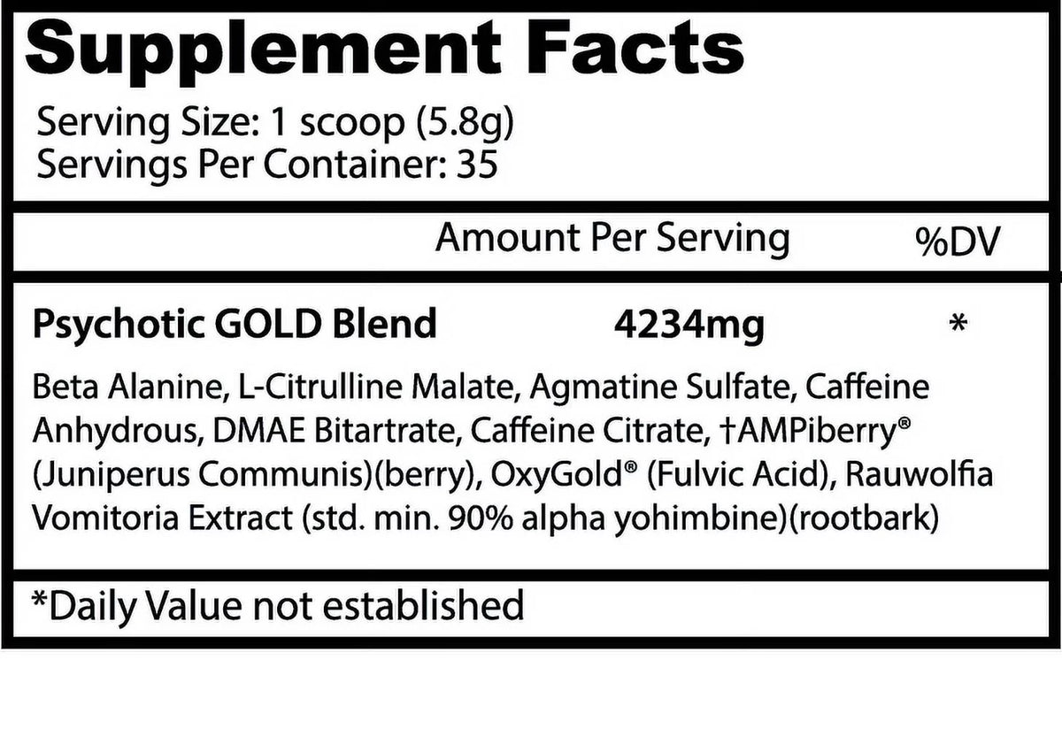 Fruit Punch Pre Workout 35 Servings L89602