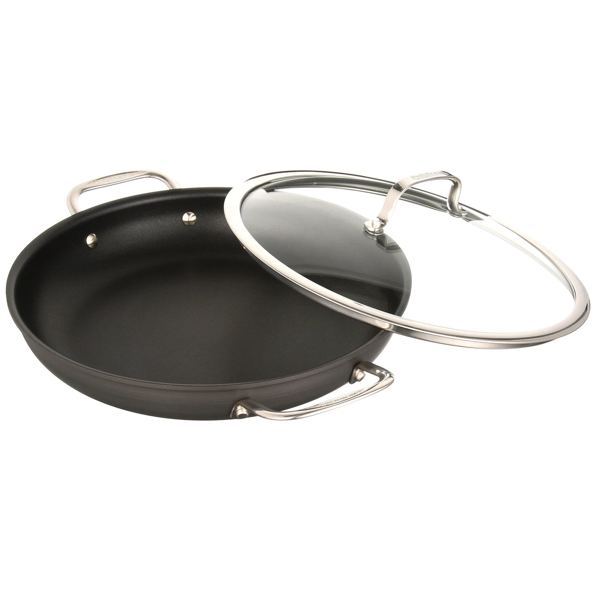 Hard Anodized 12" Pan with Cover E966584