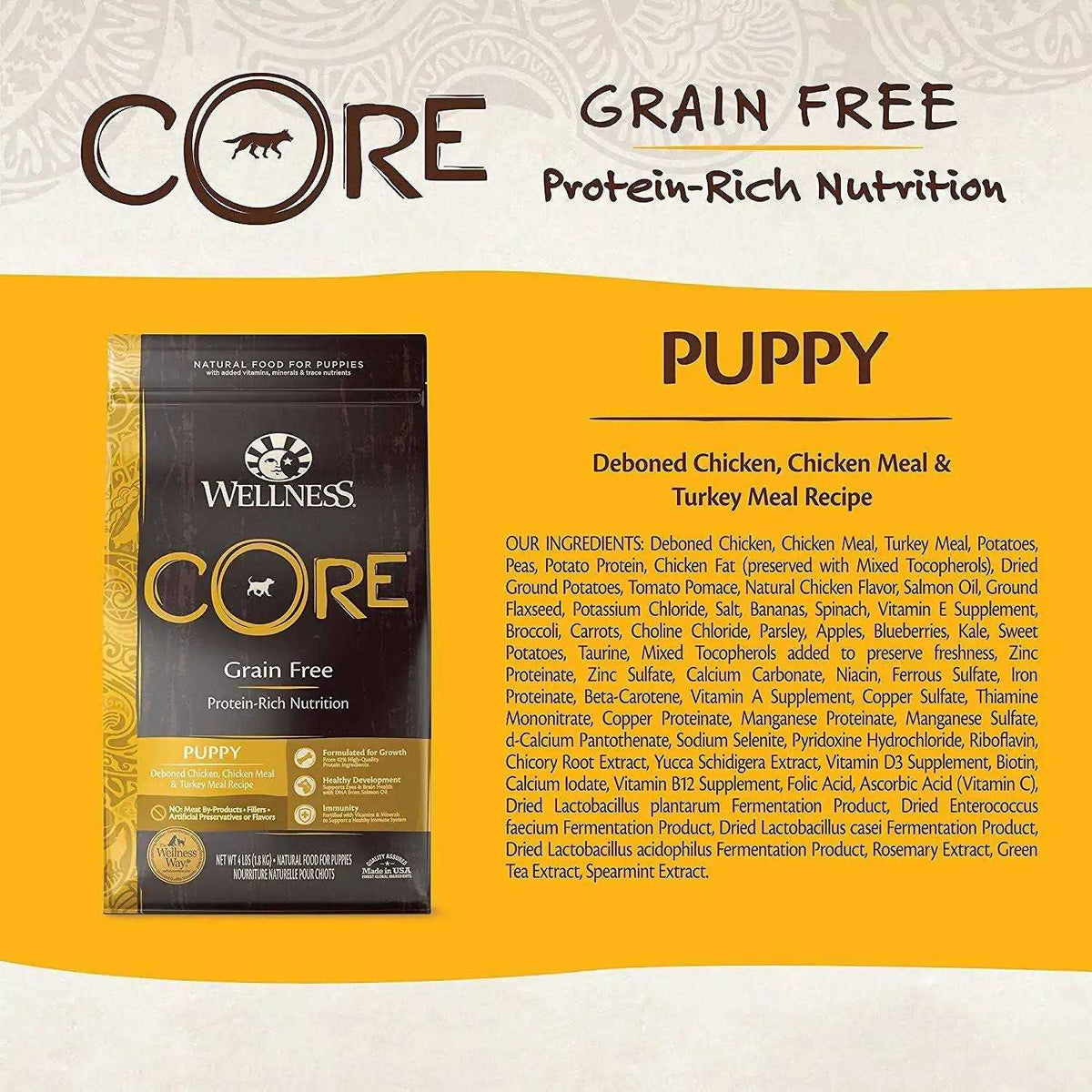 Grain Free Small Breed Dry Puppy Food T6717