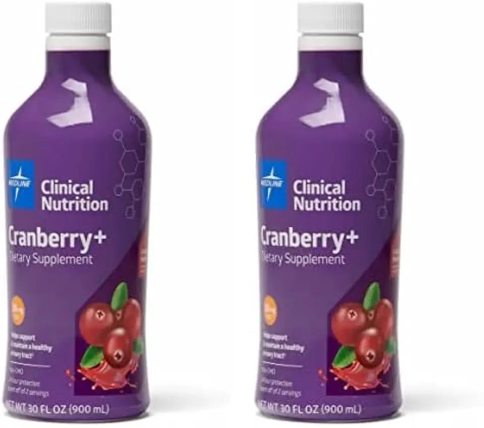 Cranberry Liquid UTI Dietary Supplement 30 oz Bottle Pack of 2 D337