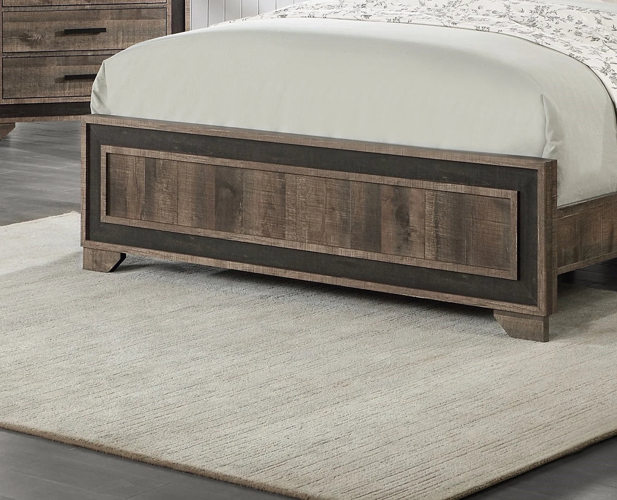 Queen Size Oak Bed R803