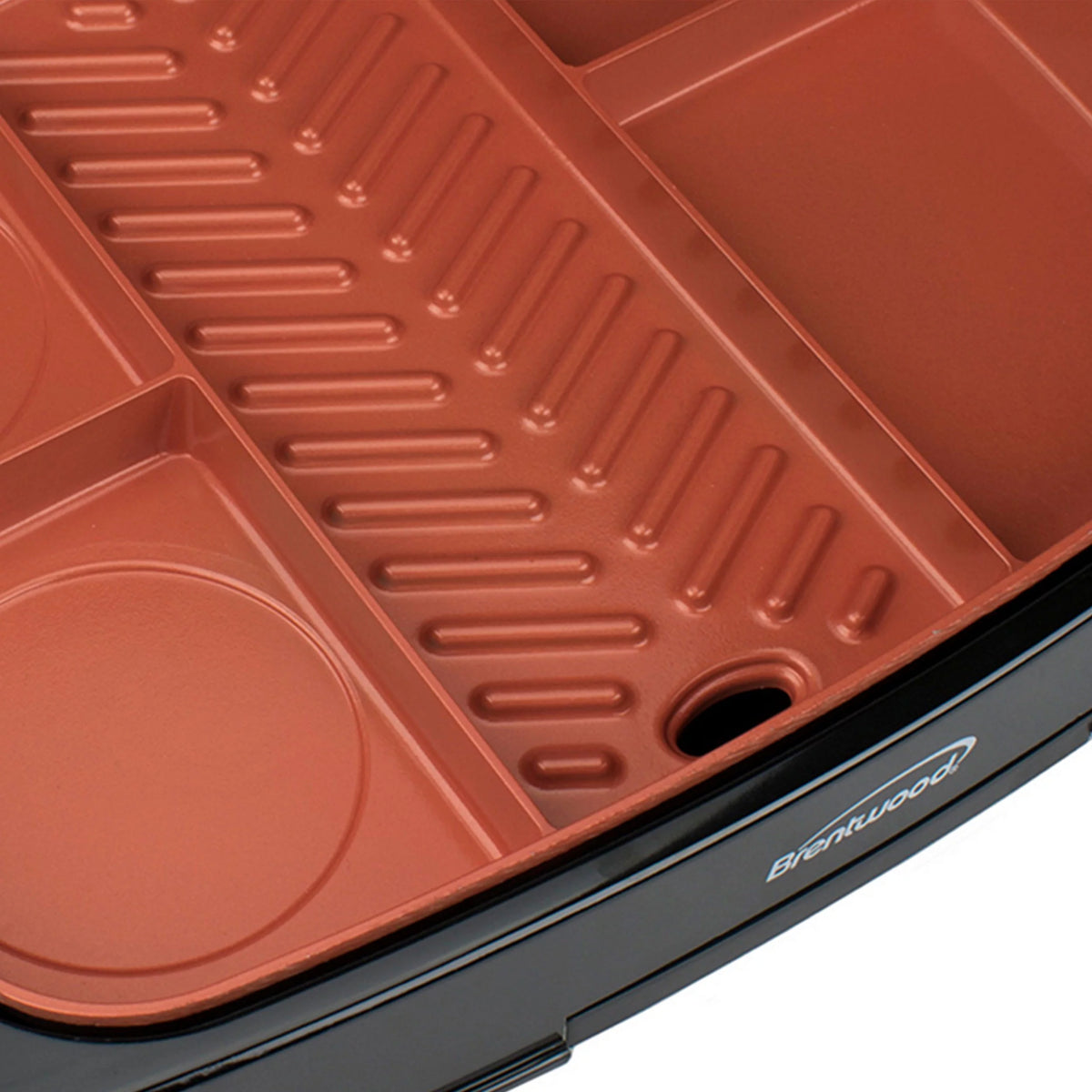 Electric Indoor Grill with Non-Stick Copper Coating A852