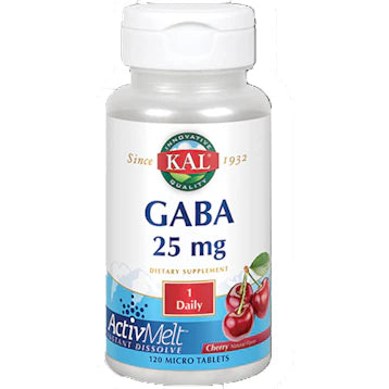 GABA 25 mg Cherry 120 tabs Q853457