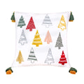 Multicolor 18in Embroidered Pillow With Tassel P20115