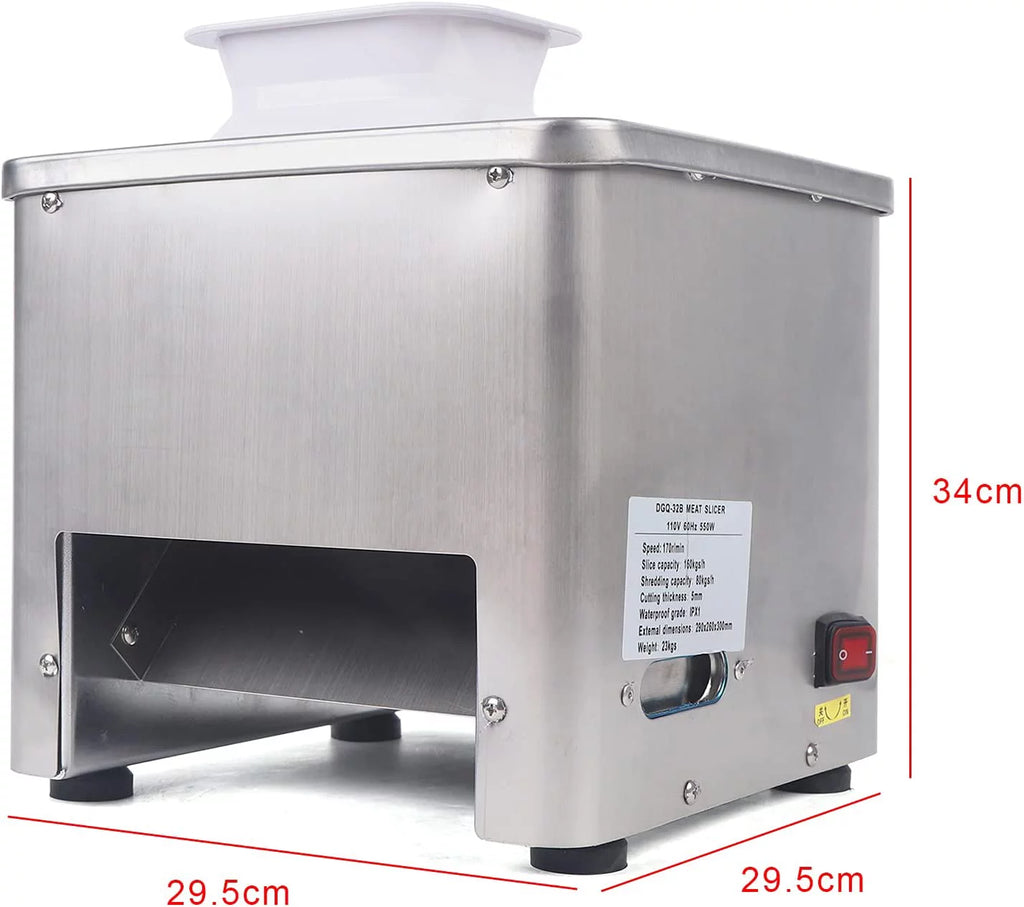 Electric Meat Cutting Machine with Stainless Steel Blade M491616