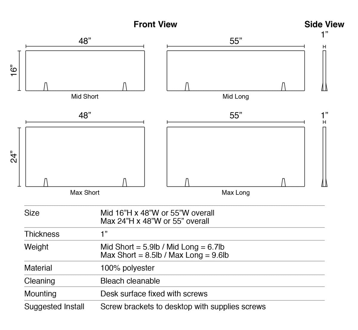 Commercial Cubicle Panel and Office Partition D984815