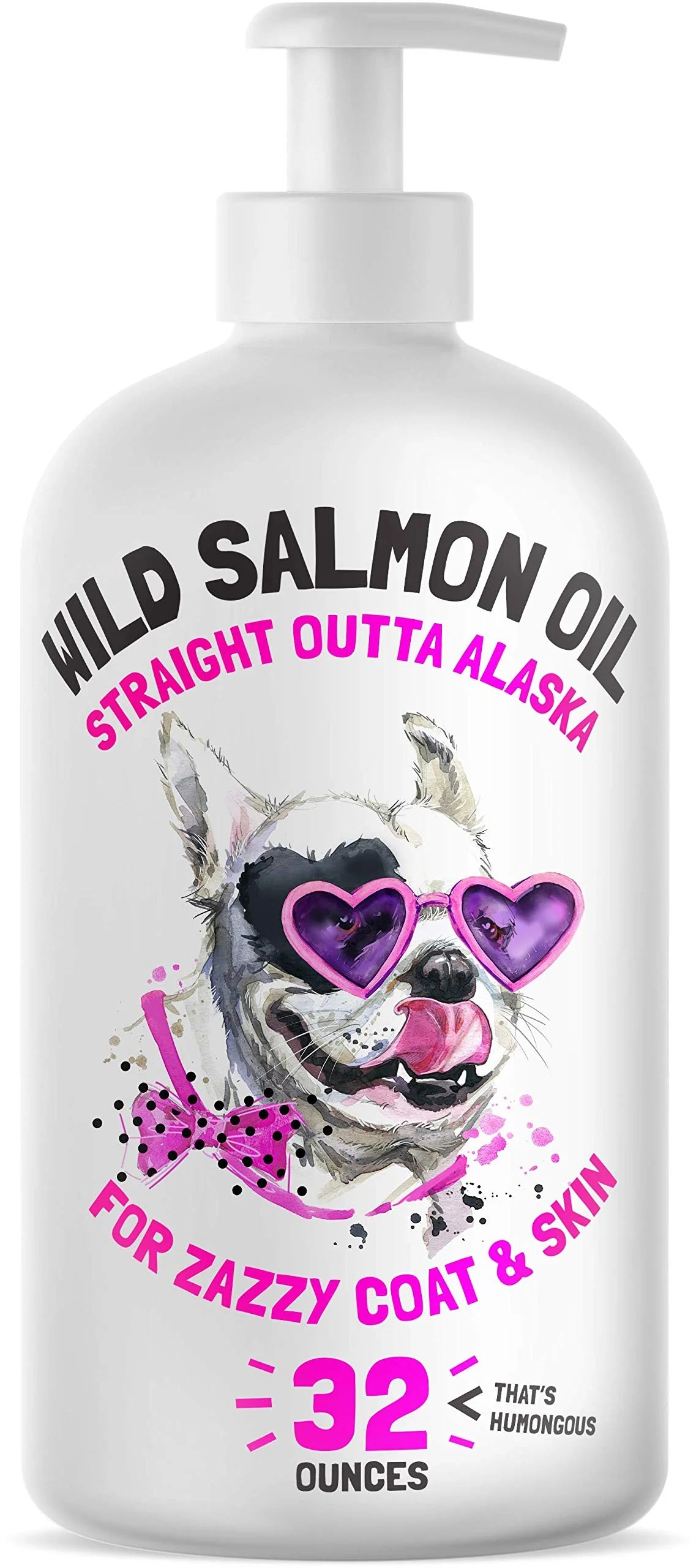 Wild Alaskan Salmon Oil for Dogs & Cats 32 oz B3185