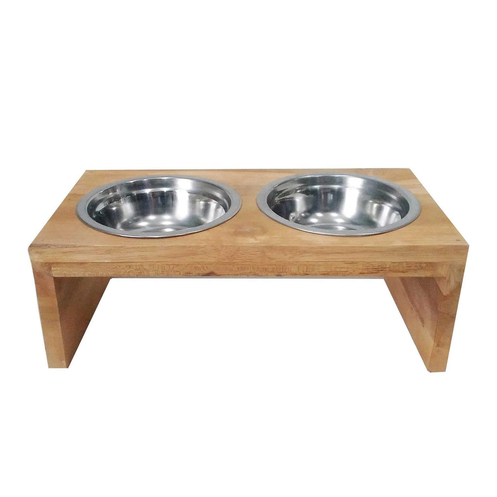 Pet Feeder Stand with 2 Bowls L19713