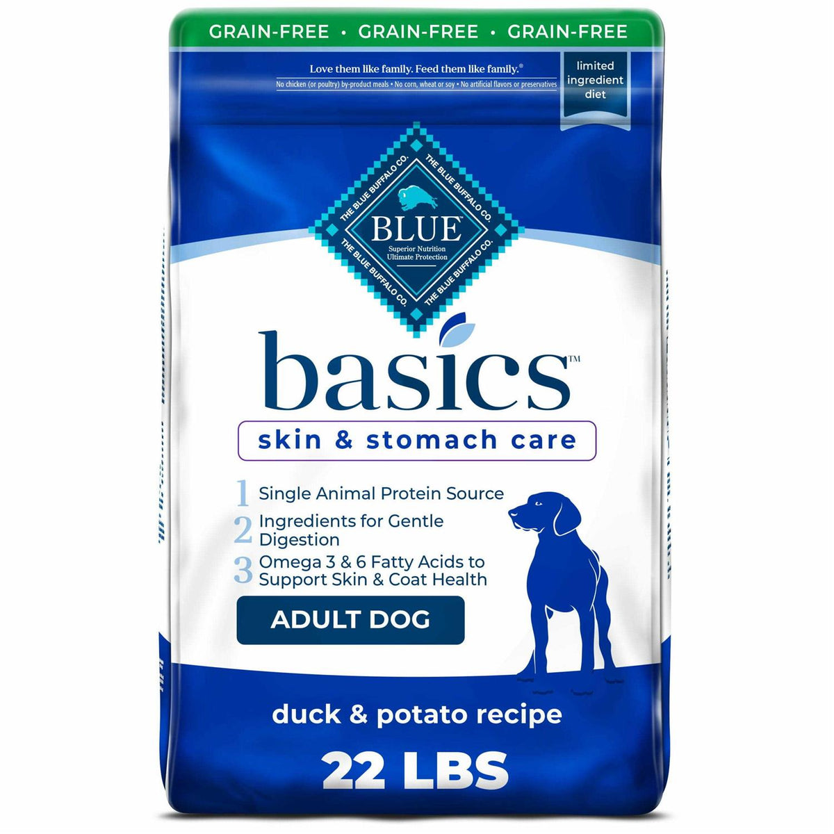 Grain Free Duck & Potato Dry Dog Food G925127