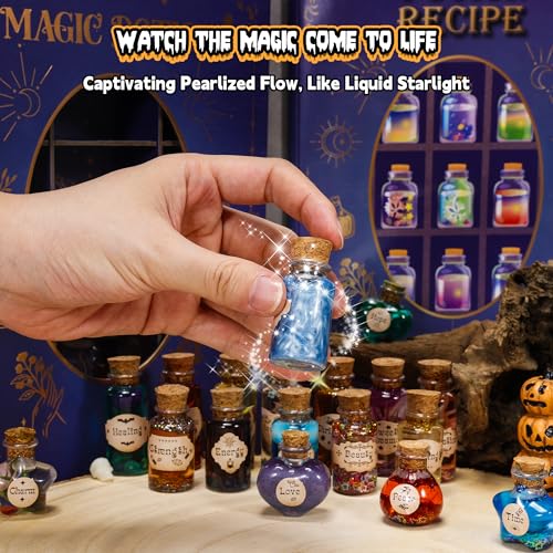 Magic Potion Making Kit with Display Box, 20 Mixed Potion Bottles K945414