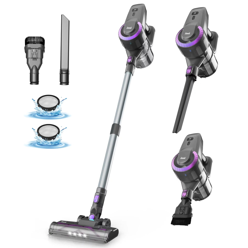 Cordless Stick Vacuum 6 in 1 Purple S943