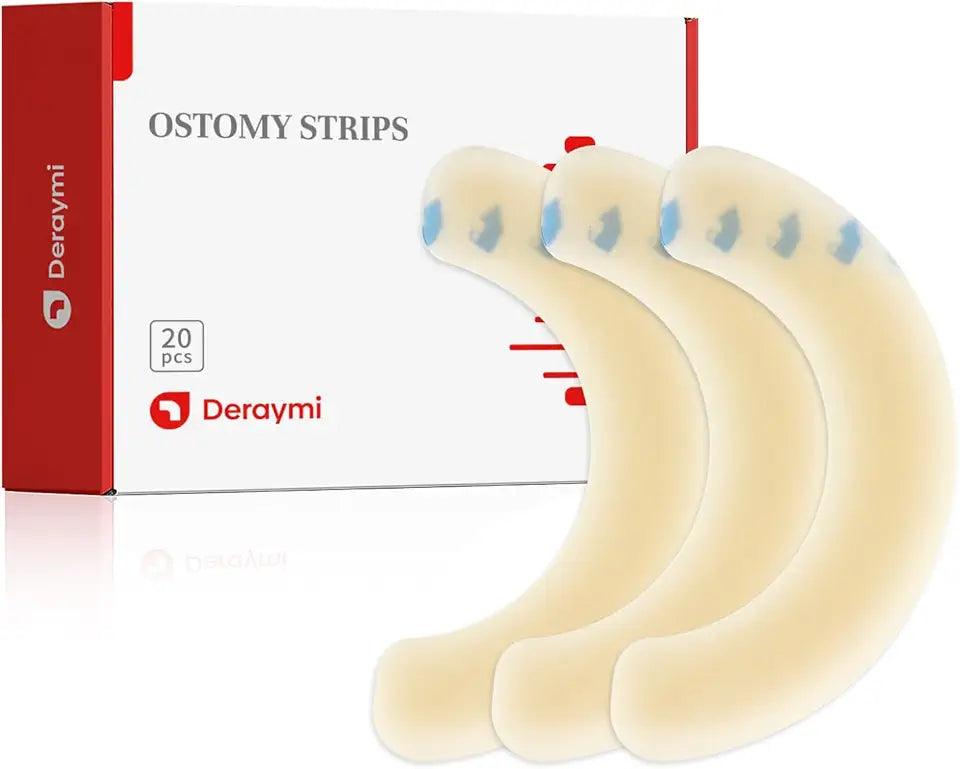 20 PCS 2 MM Hydrocolloid Ostomy Barrier Strips N38960