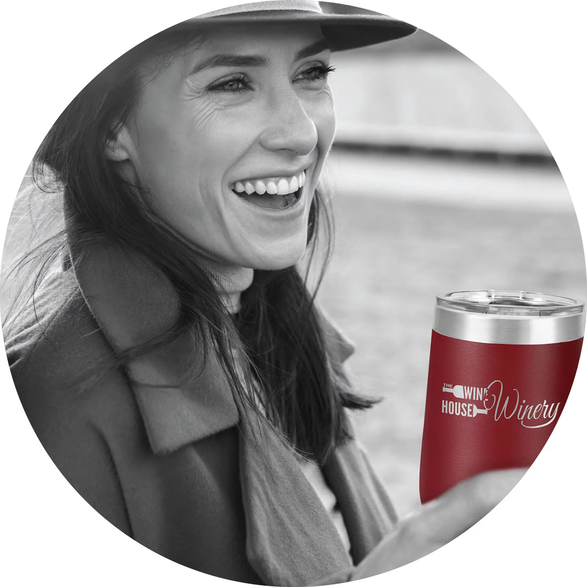 12 oz Stainless Steel Vacuum Insulated Wine Tumbler Q323523