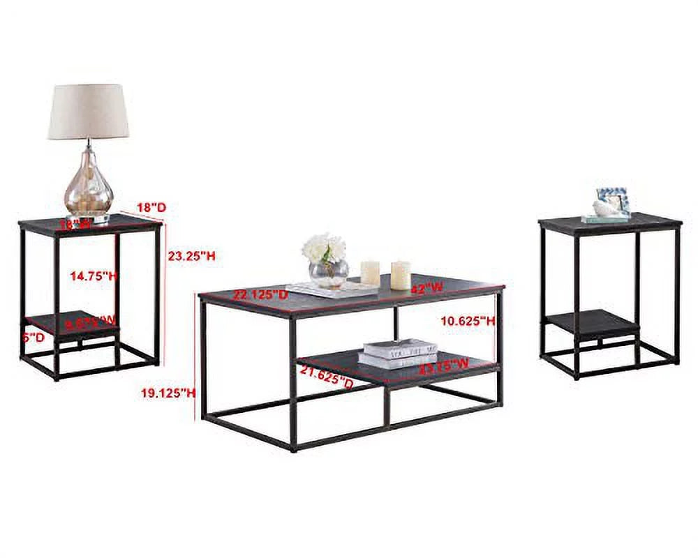 3-Piece Occasional Table Set S729137