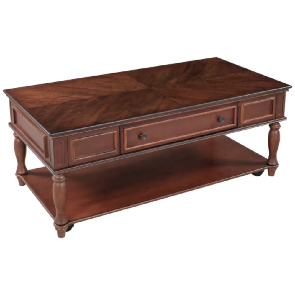 Cocktail Table with Caster Wheels Espresso P974337
