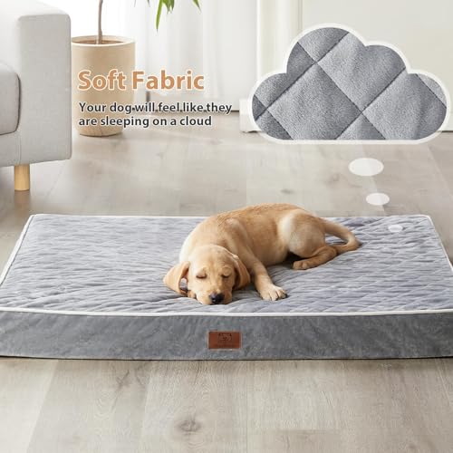 XL Waterproof Dog Bed with Removable Washable Cover A7878