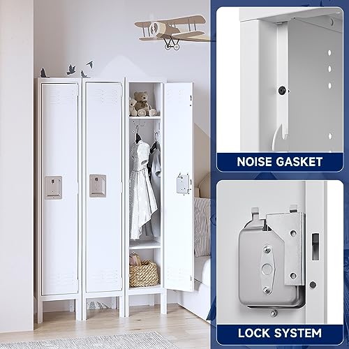 Gray 2 Door Metal Storage Locker K982