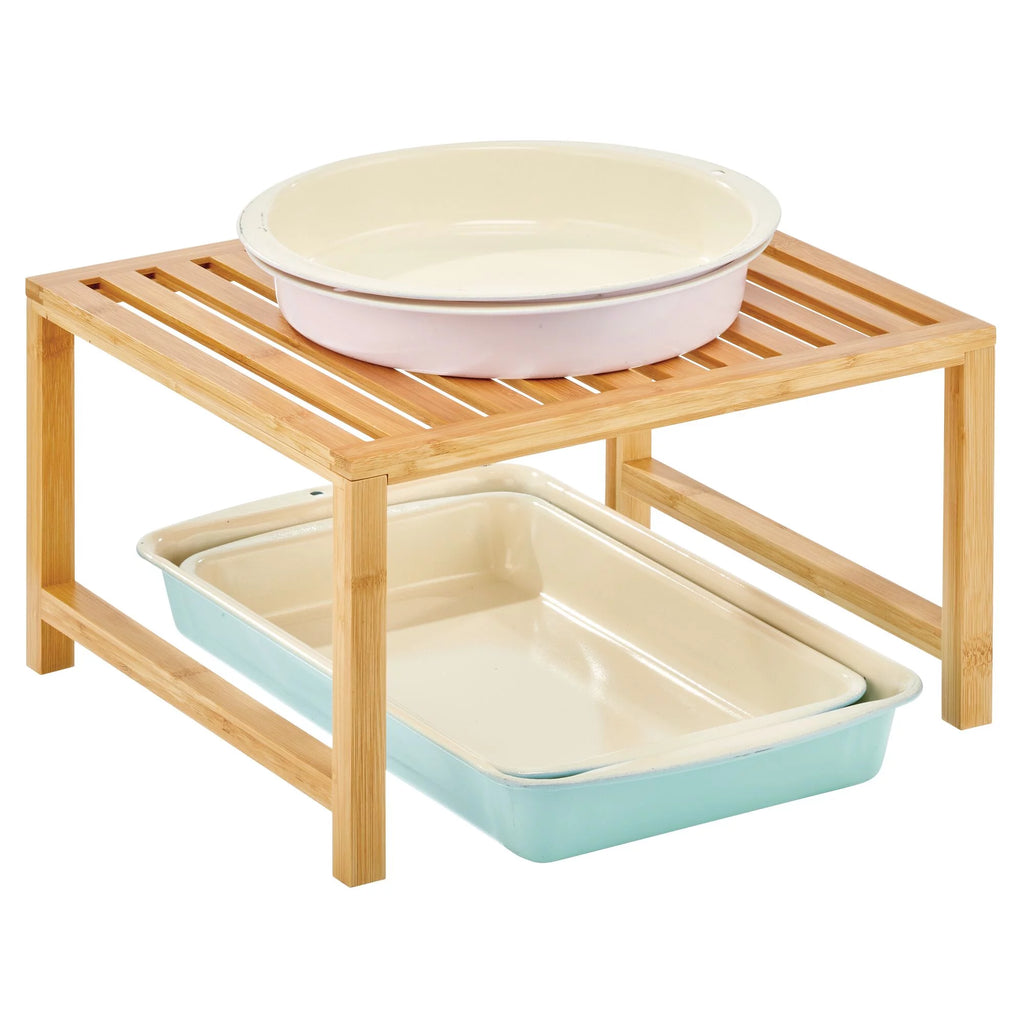 Wooden Stackable Shelf 2 Pack I289