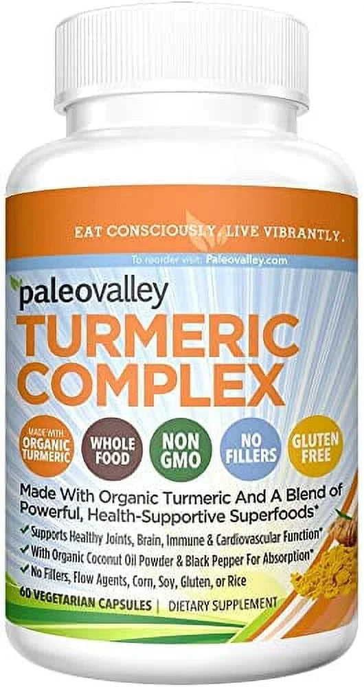 Organic Turmeric Complex 60 Vegetarian Capsules A67530