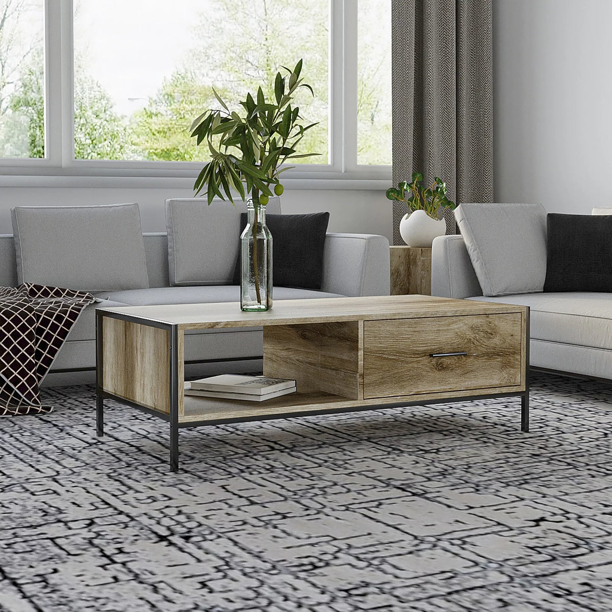 2-Piece Coffee and End Table Set L6317