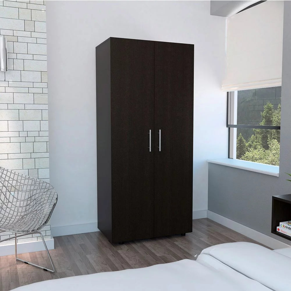 Black Double Door Armoire O8464