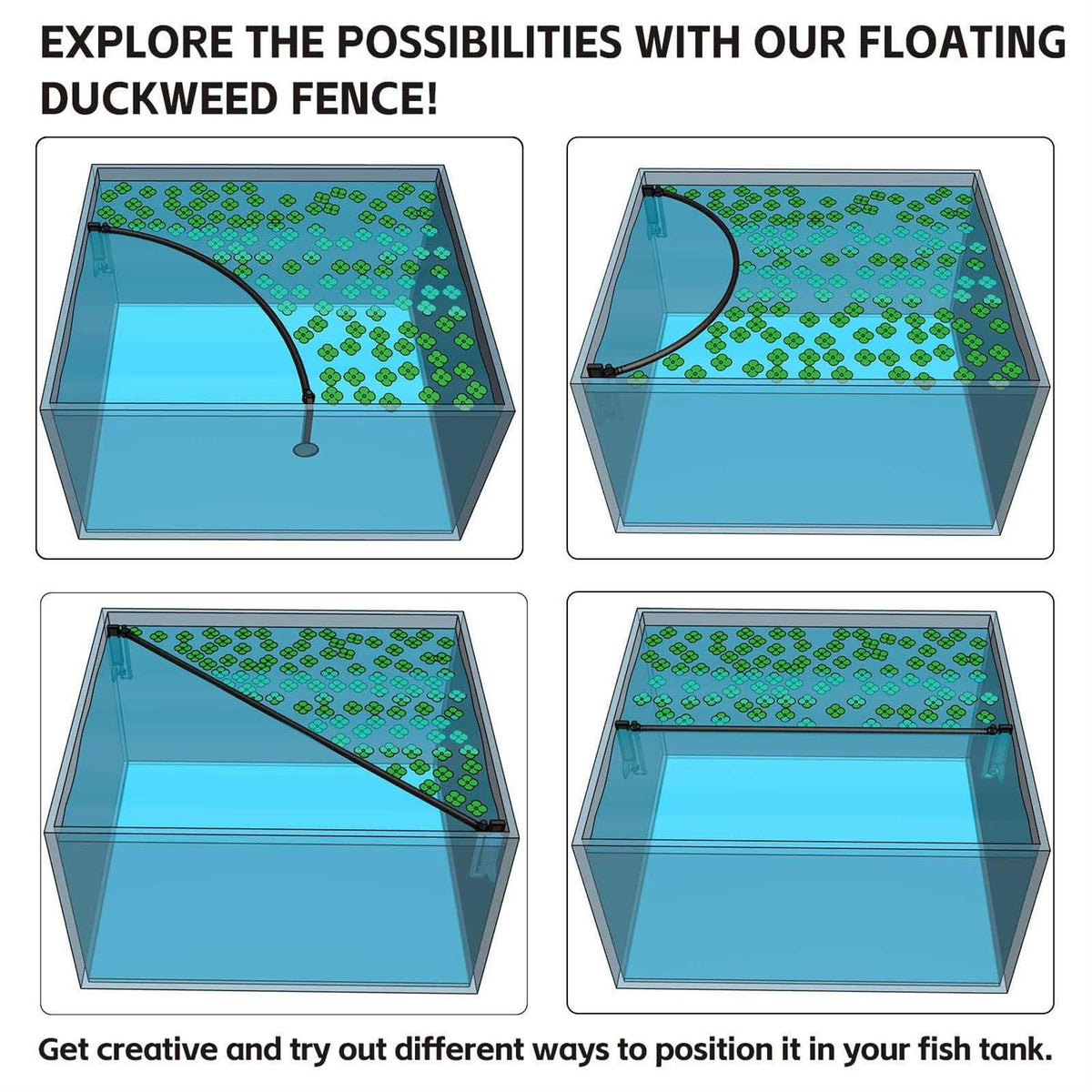 Aquarium Floating Plant Corral O75543
