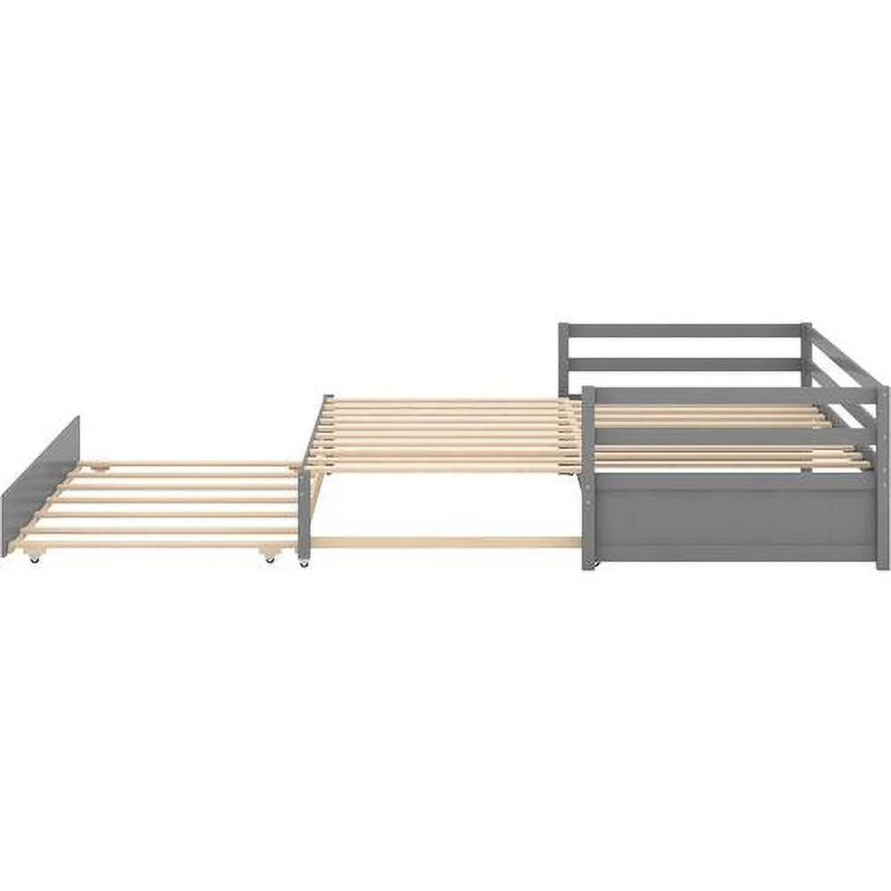 Wood Extendable Daybed with Trundle G279098