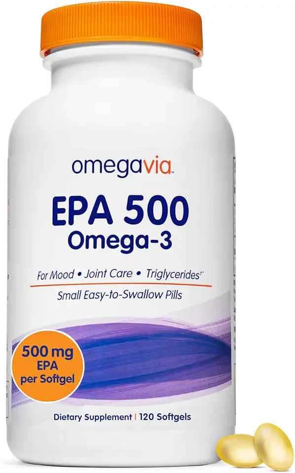 500 mg EPA Omega-3 Fish Oil Softgels I78228