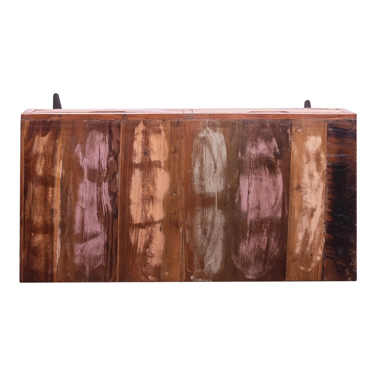43 Inch 2 Drawer Wooden Console Table L555