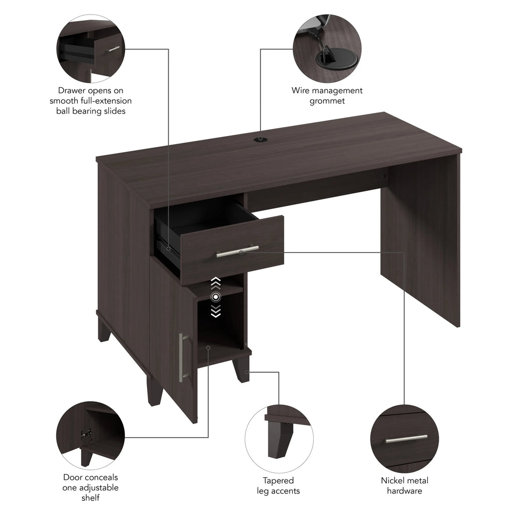 54W Office Desk with Drawers W520
