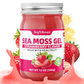Strawberry Flavored Sea Moss Gel 12 OZ Organic Raw Vegan N6371