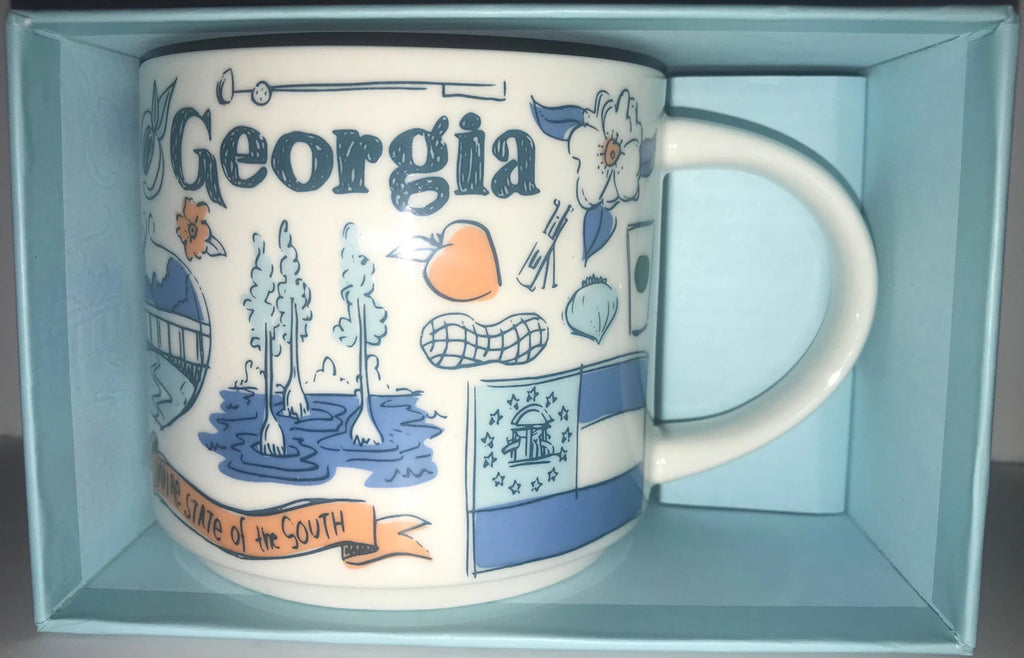 Georgia Ceramic Coffee Mug, 14 Oz I1137