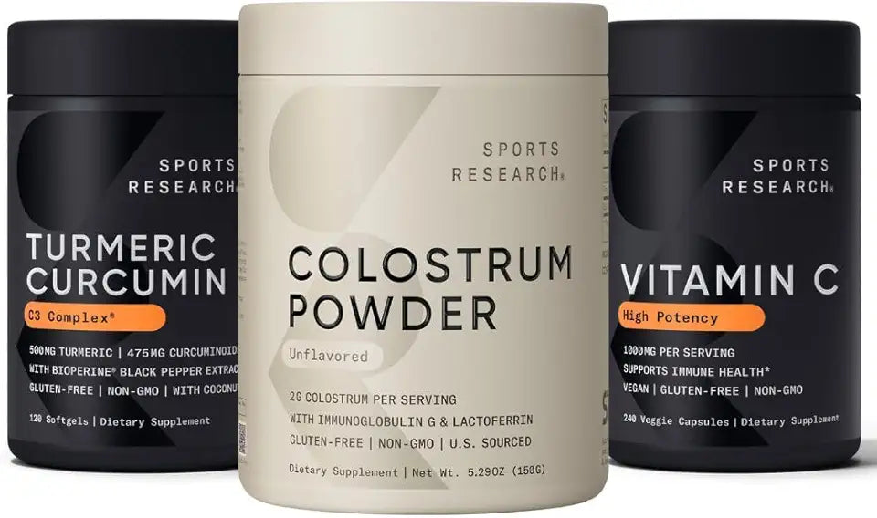 Vegan Vitamin C Turmeric Curcumin Colostrum Powder O580346