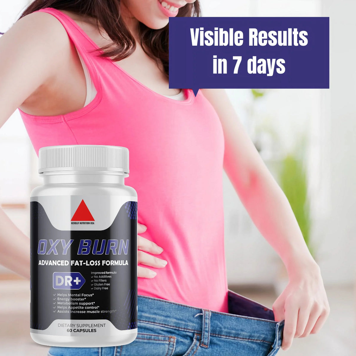 60 Capsules Weight Loss Supplement H900071