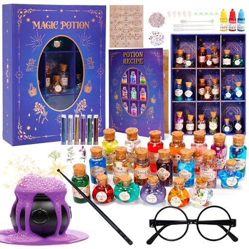 Magic Potion Making Kit with Display Box, 20 Mixed Potion Bottles K945414