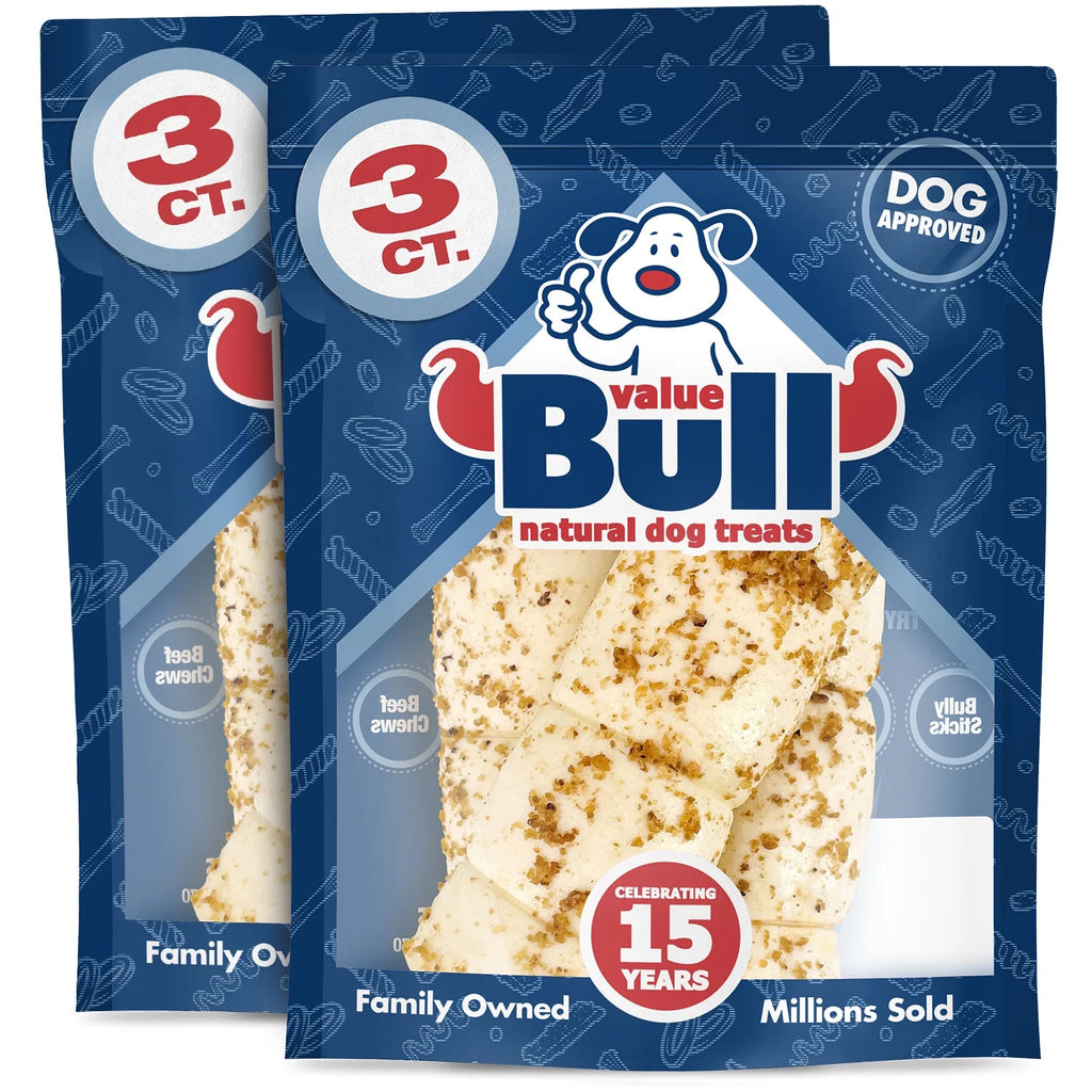 Beef Dog Chews 10-12 Inch 6 Count M757