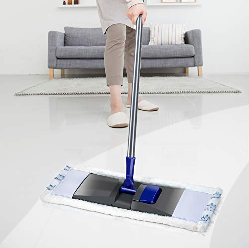 Microfiber Flat Mop with 4 Washable Pads X3114