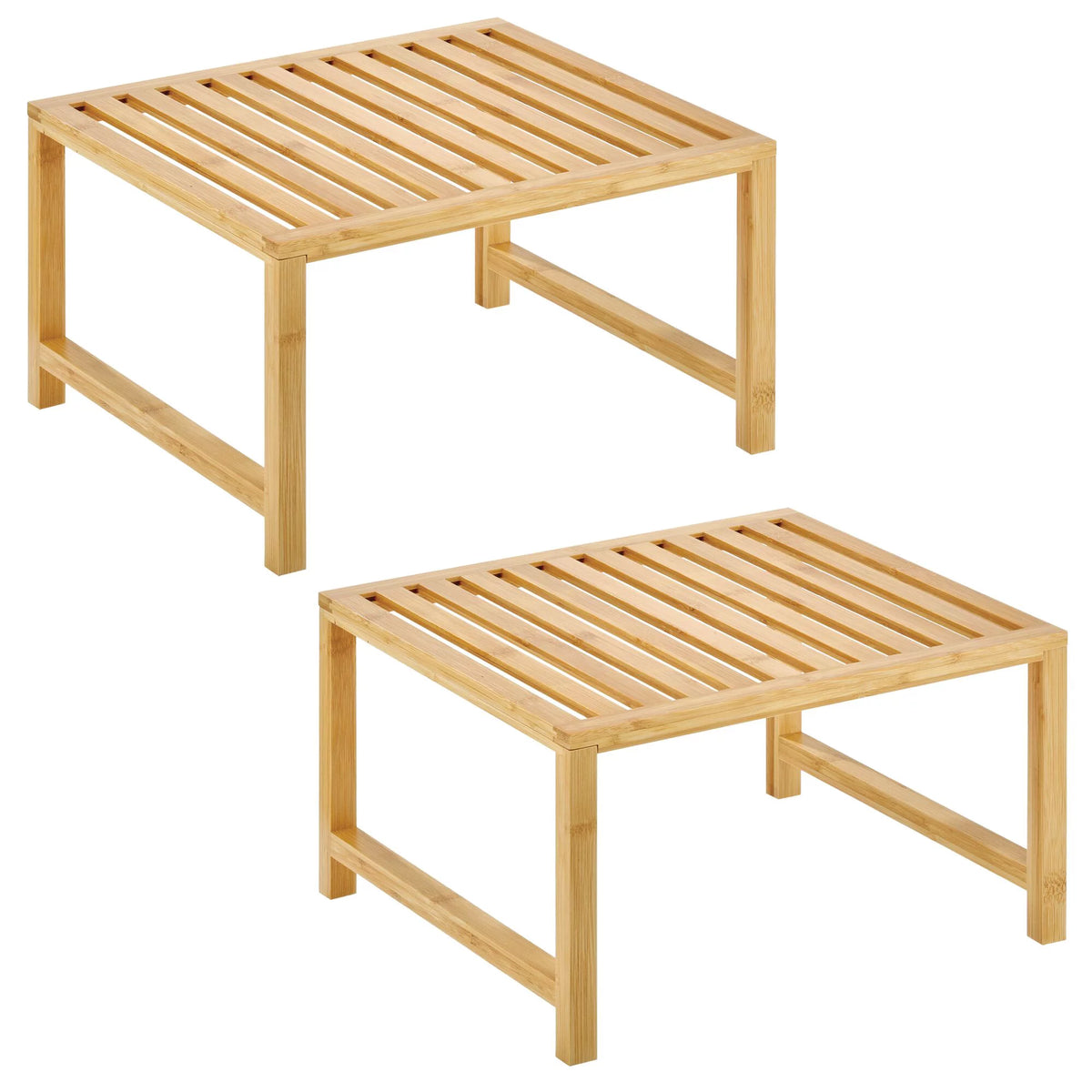Wooden Stackable Shelf 2 Pack I289