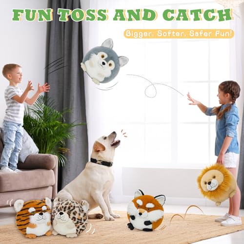 10 Inch Plush Sea Creature Toys 6 Pcs Y86701