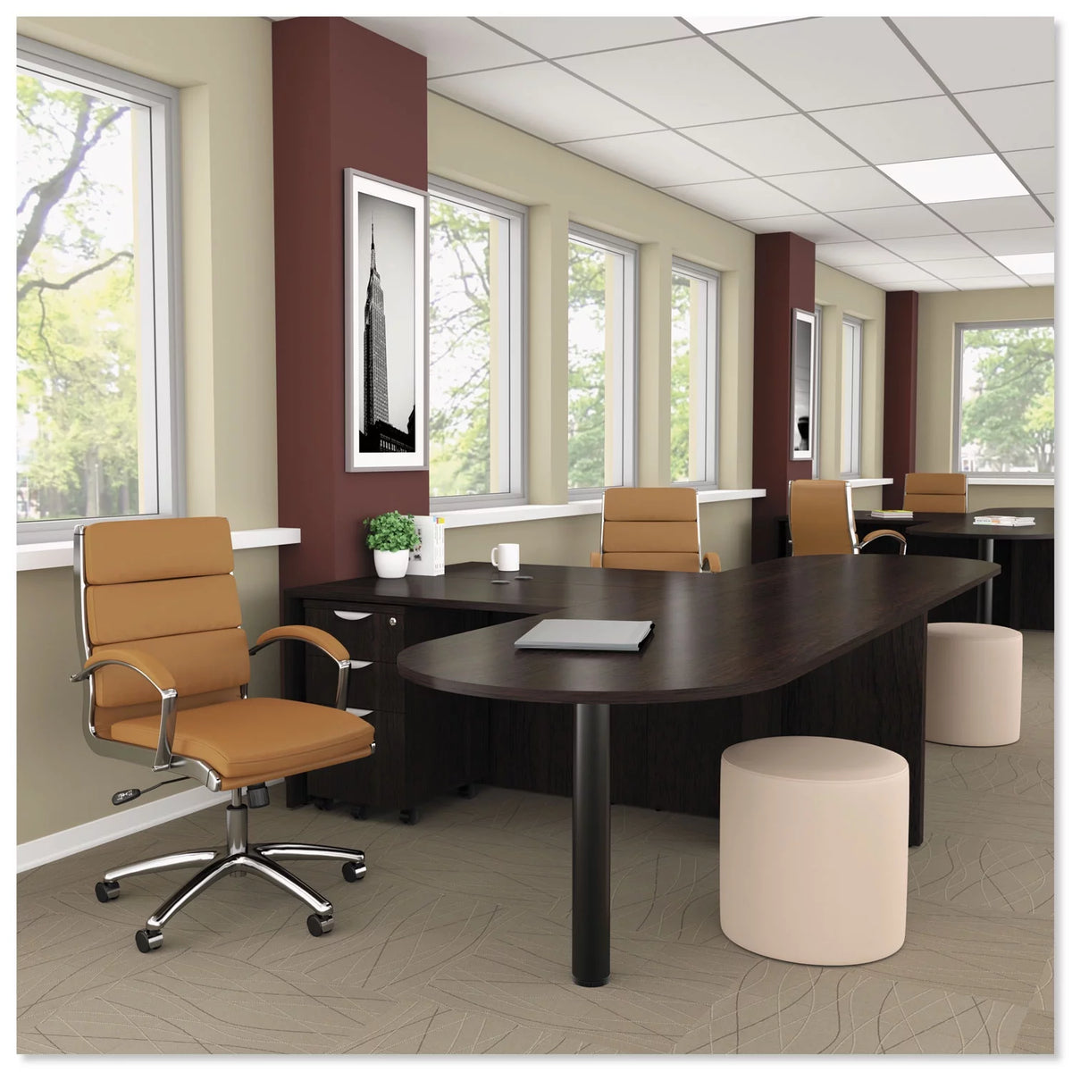 Espresso Desk A583