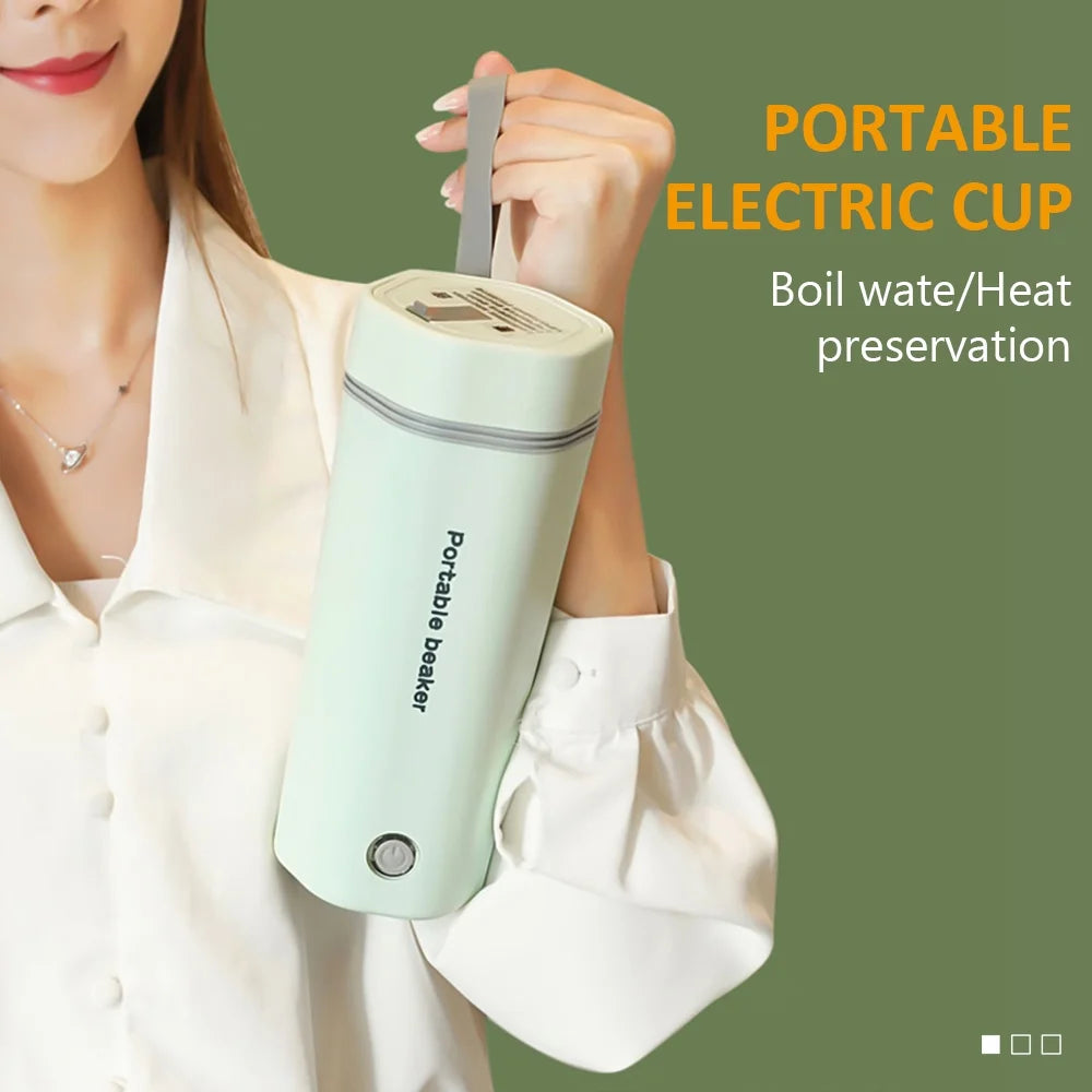 Portable Electric Kettle 350ML Stainless Steel Q2186