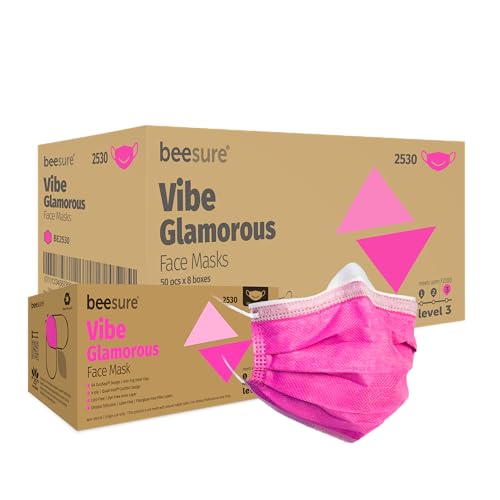 White Face Mask Case of 400 Q214569