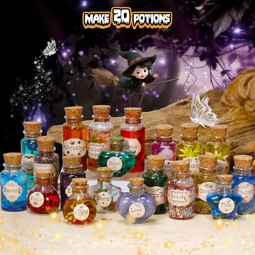 Magic Potion Making Kit with Display Box, 20 Mixed Potion Bottles K945414