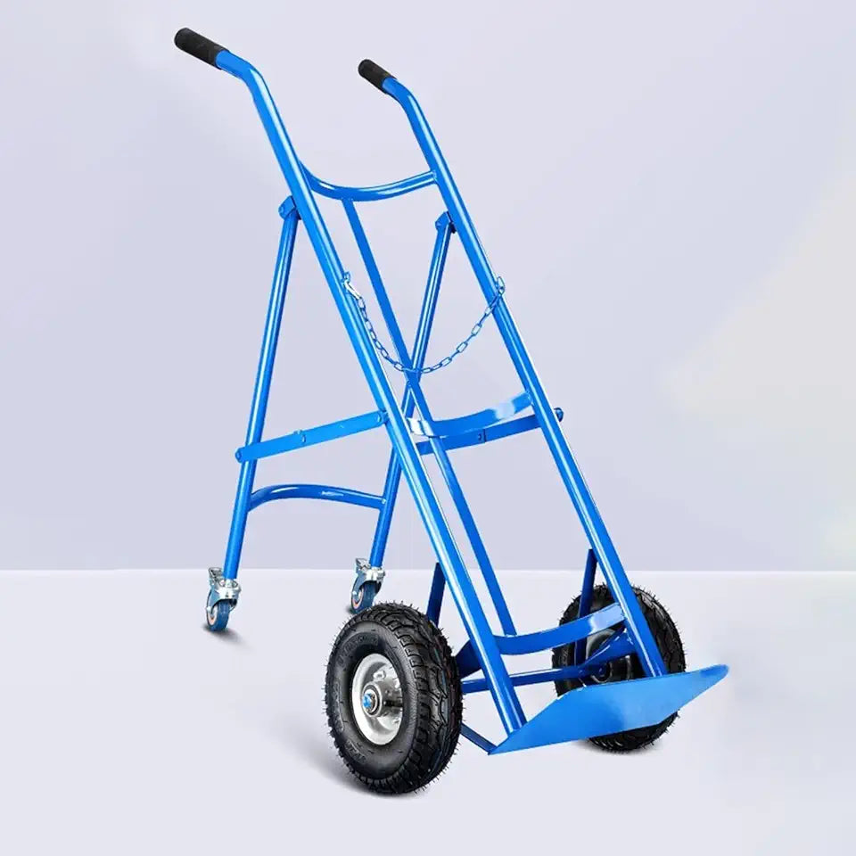 Foldable Oxygen Tank Holder Cart G837