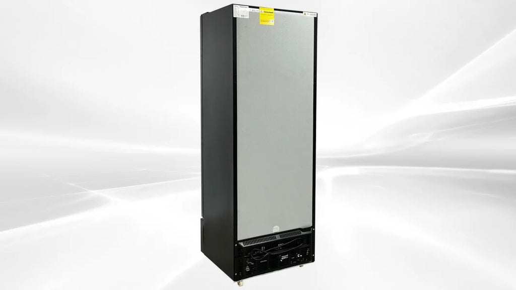 Black 9.2 cu.ft Glass Door Refrigerator J564