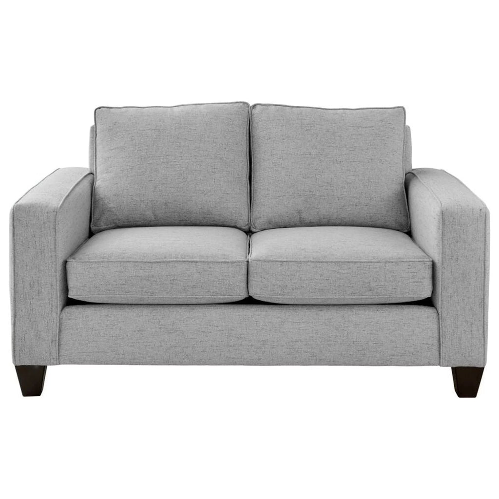 Gray Wood & Fabric Sofa and Loveseat Set of 2 F829