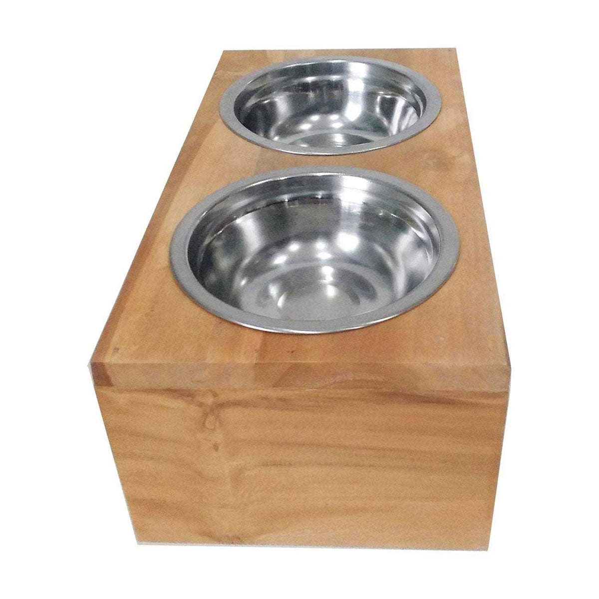 Pet Feeder Stand with 2 Bowls L19713