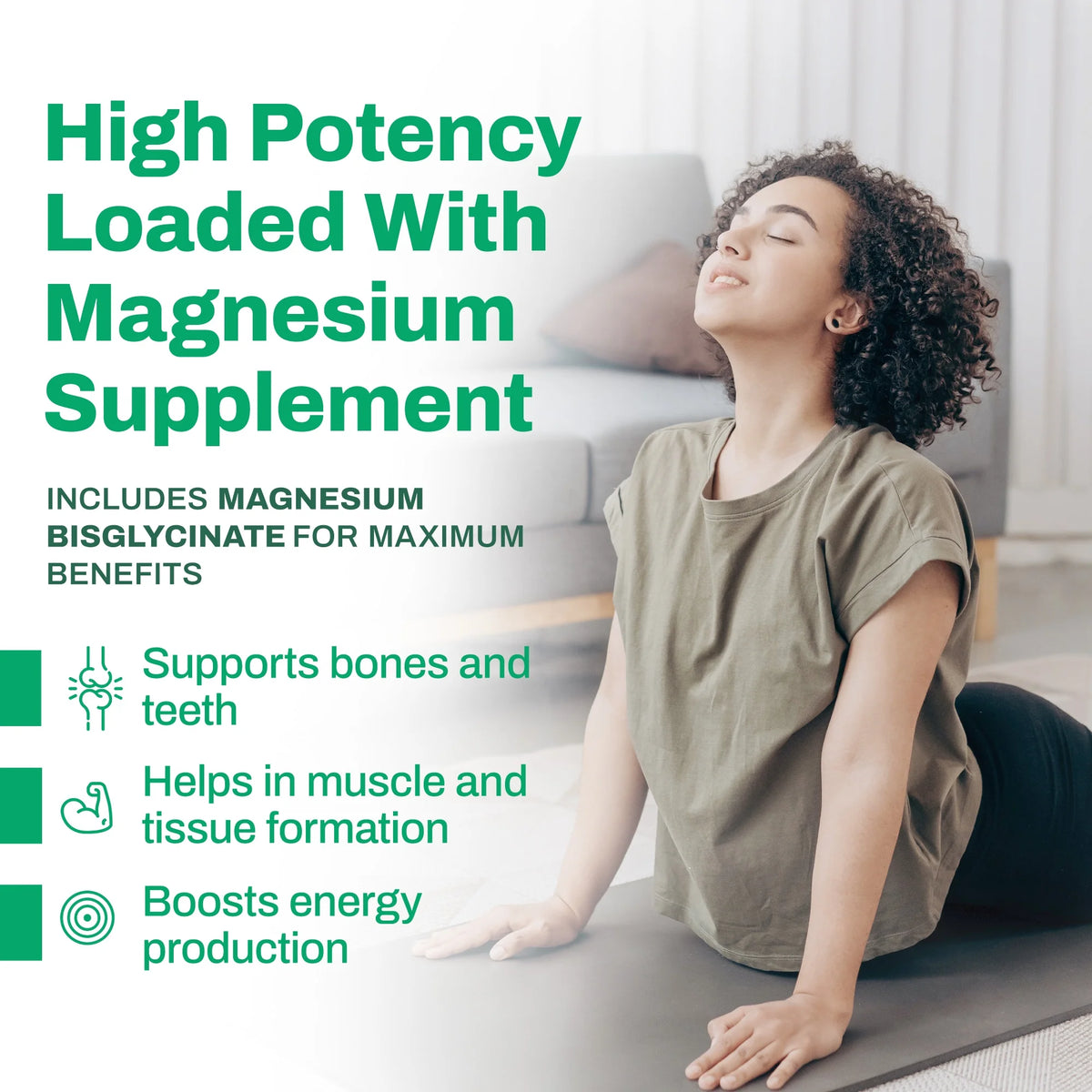 Magnesium Bisglycinate Capsules 240 Counts J3004