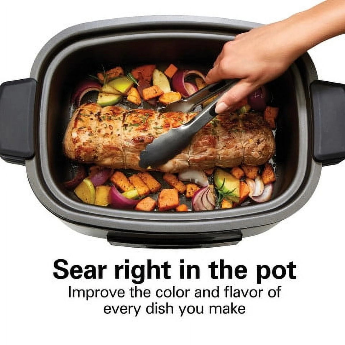 6 Quart Nonstick Stainless Steel Multicooker Z387782